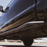 Cali Raised LED - Trail Edition Rock Sliders Toyota Tundra 2014-2021