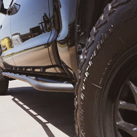 Cali Raised LED - Trail Edition Rock Sliders Toyota Tundra 2014-2021
