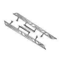 CBI - Toyota Tundra Overland Rock Sliders | 2007-2021