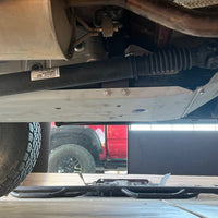 RIVAL Aluminum Gas Tank Skid Plate 2016-2023 Toyota Tacoma 3Gen Including TRD Offroad 5-Foot Bed Only