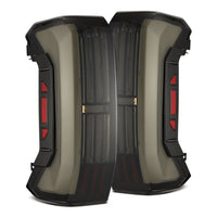 AlphaRex (NOVA-Series) 2022-2024 Toyota Tundra Prismatic LED Tail Lights - Alpha-Black