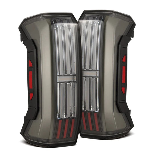 AlphaRex (NOVA-Series) 2022-2024 Toyota Tundra Prismatic LED Tail Lights - Black