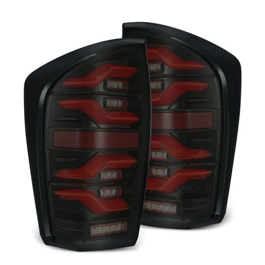 AlphaRex (LUXX-Series)2016-2022 Toyota Tacoma LED Tail Lights - Black-Red