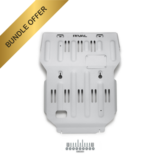 RIVAL Aluminum Engine Skid Plate 2024-2025 Lexus GX550 including Overtrail