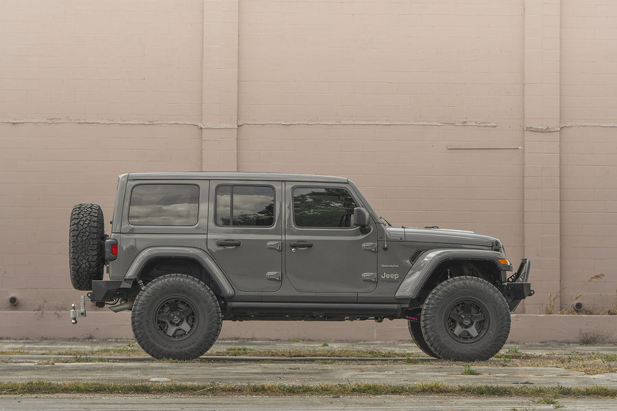 Overland Sector Atlas 17x9 -12 5x114.3/5x127mm 71.5mm Satin Black