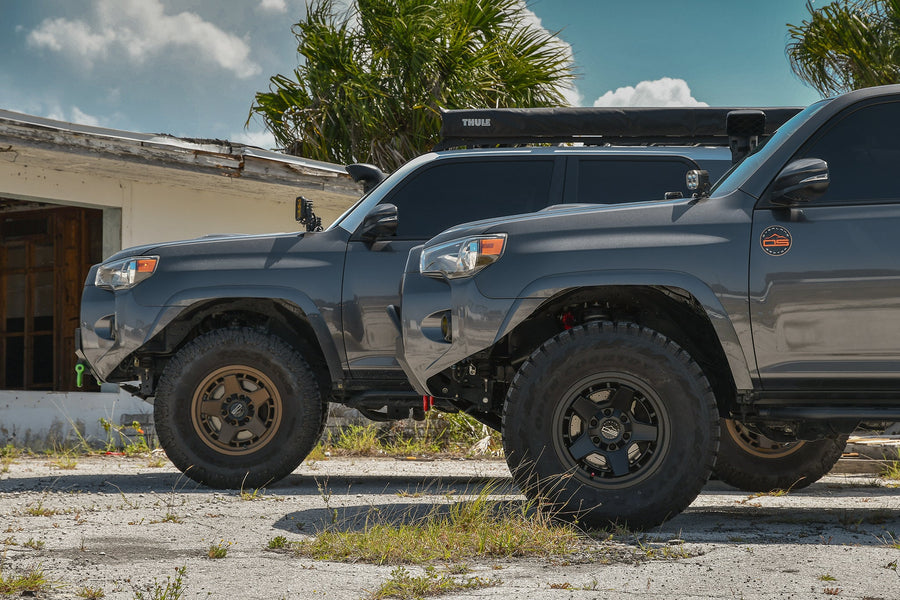 Overland Sector Atlas 17x9 -12 5x114.3/5x127mm 71.5mm Satin Black