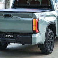 AlphaRex (NOVA-Series) 2022-2024 Toyota Tundra Prismatic LED Tail Lights - Black Red