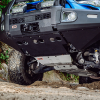 

ARB skid plate installed on Toyota 4Runner KDSS