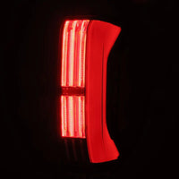 AlphaRex (NOVA-Series) 2022-2024 Toyota Tundra Prismatic LED Tail Lights - Black Red