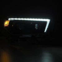 AlphaRex (PRO-Series) 2010-2013 Toyota 4Runner Halogen Projector Headlights - Alpha-Black