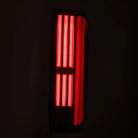 AlphaRex (NOVA-Series) 2022-2024 Toyota Tundra Prismatic LED Tail Lights - Black Red