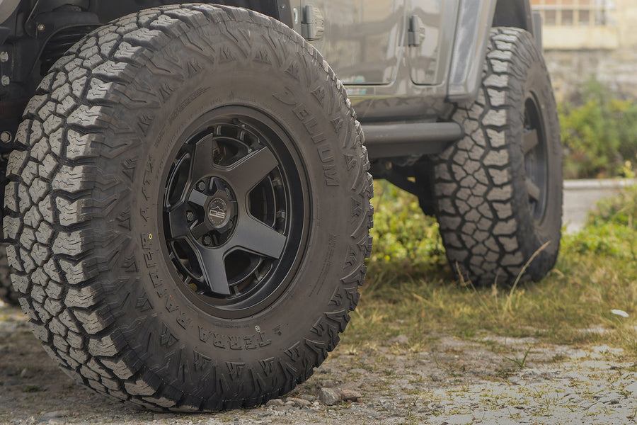 Overland Sector Atlas 17x9 -12 6x135/6x139.7mm 106.2mm Satin Black