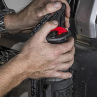 

Adjustable 360-degree foot on ARB recovery jack