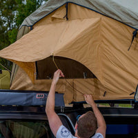 300GSM polycotton canvas shell of ARB rooftop tent