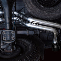 AWE Tuning 16-22 Toyota Tacoma 0FG Cat-Back Exhaust w/ BashGuard - Dual Diamond Black Tips