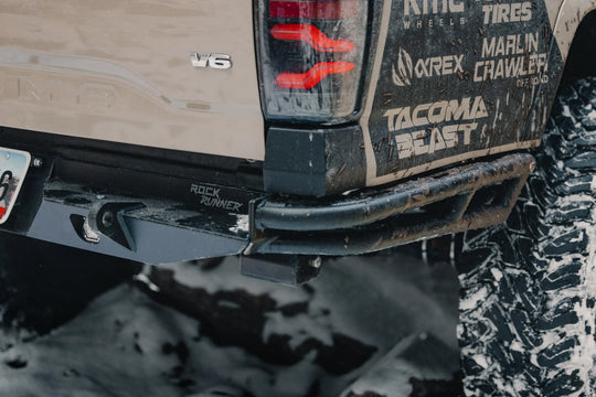 C4 - Tacoma Rock Runner High Clearance Rear Bumper | 3rd Gen 2016+
