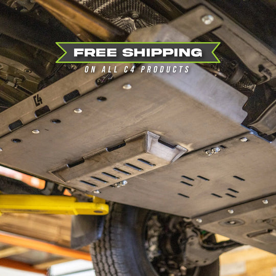C4 - Tacoma Rear Skid Plates | 2005+