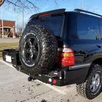 Dobinsons Rear Bumper with Dual Swing Outs BW80-4109 for Toyota Land Cruiser 100 Series and Lexus LX470