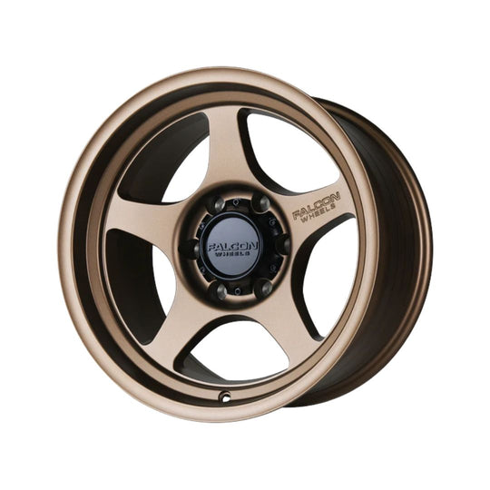 Falcon Wheels T2 - Matte Bronze 17x9 Wheels