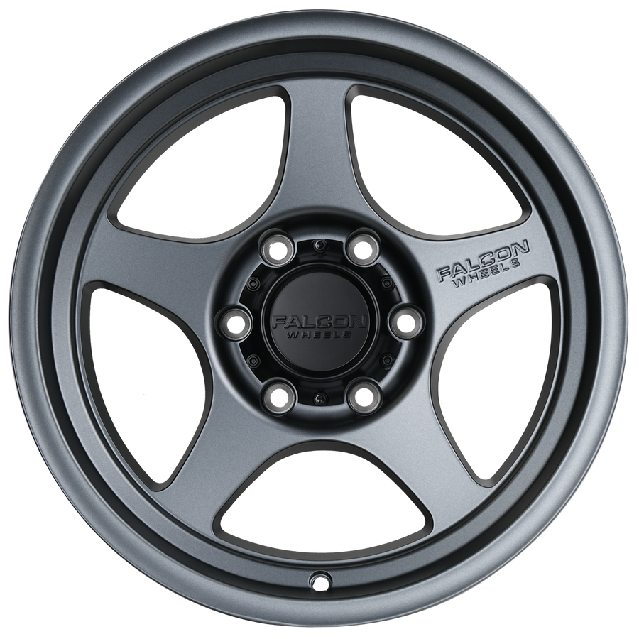 Wheel Rims Falcon Falcon Wheels T2 - Matte Gunmetal 17x9 Wheels – 4WD CREW | Off-road ...