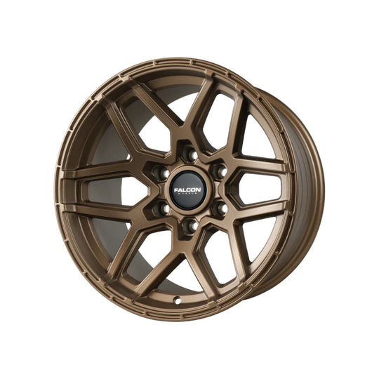 Falcon Wheels T9 Atlas - Bronze 17x9 Wheels