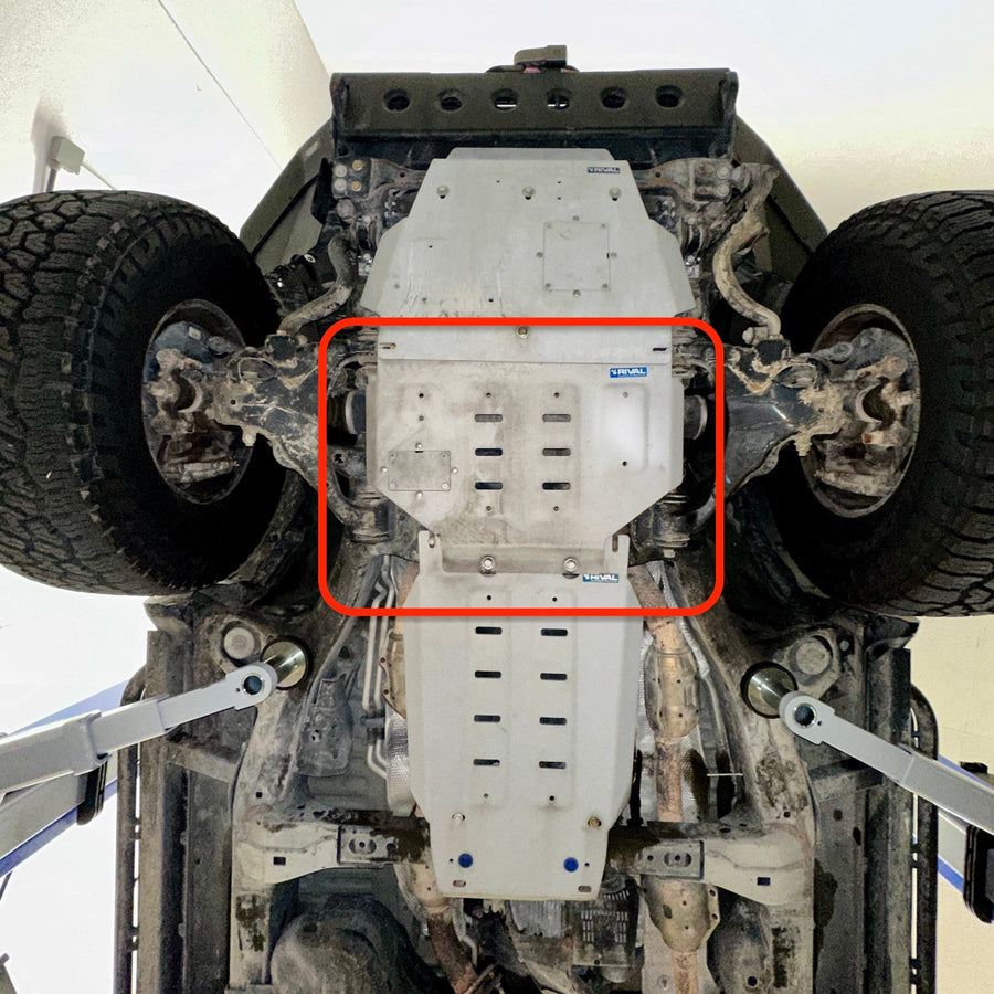 RIVAL Aluminum Engine Skid Plate 2007-2021 Toyota Land Cruiser 200 | Lexus LX570