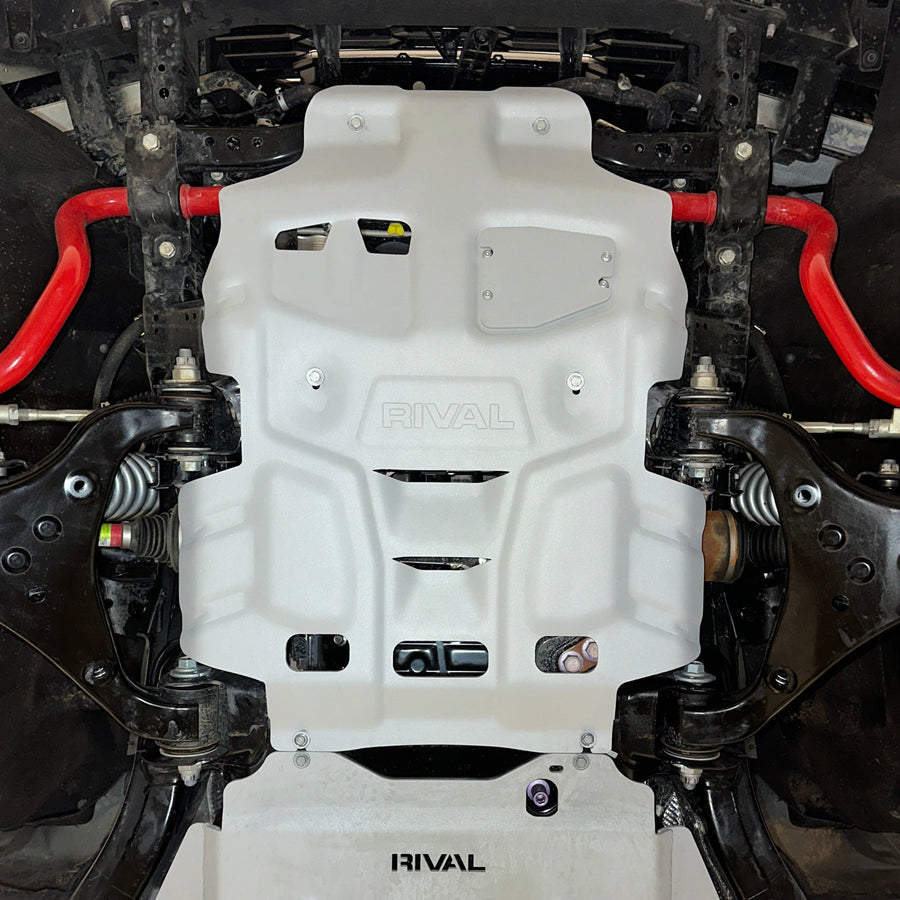 RIVAL Aluminum Engine Skid Plate 2021-2025 Toyota Tundra CrewMax (including Hybrid) | 2022-2025 Toyota Sequoia