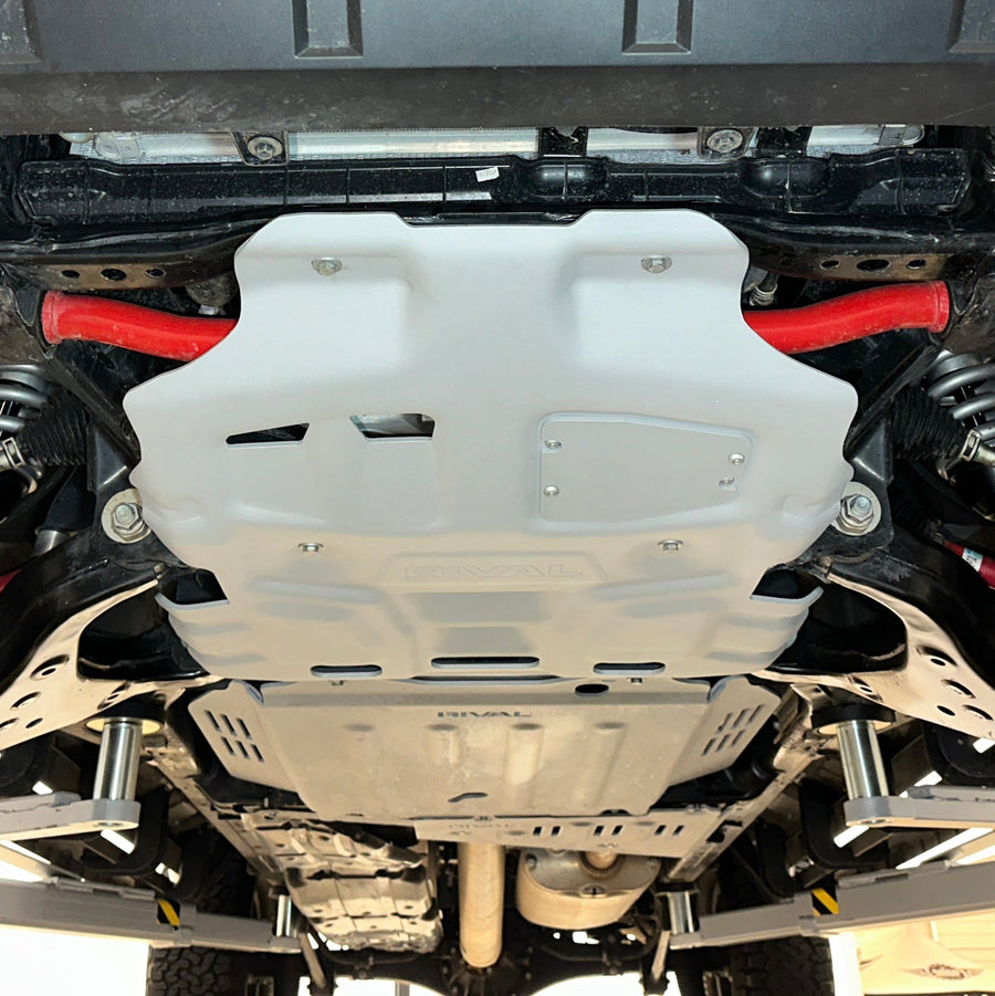 RIVAL Aluminum Engine Skid Plate 2021-2025 Toyota Tundra CrewMax (including Hybrid) | 2022-2025 Toyota Sequoia