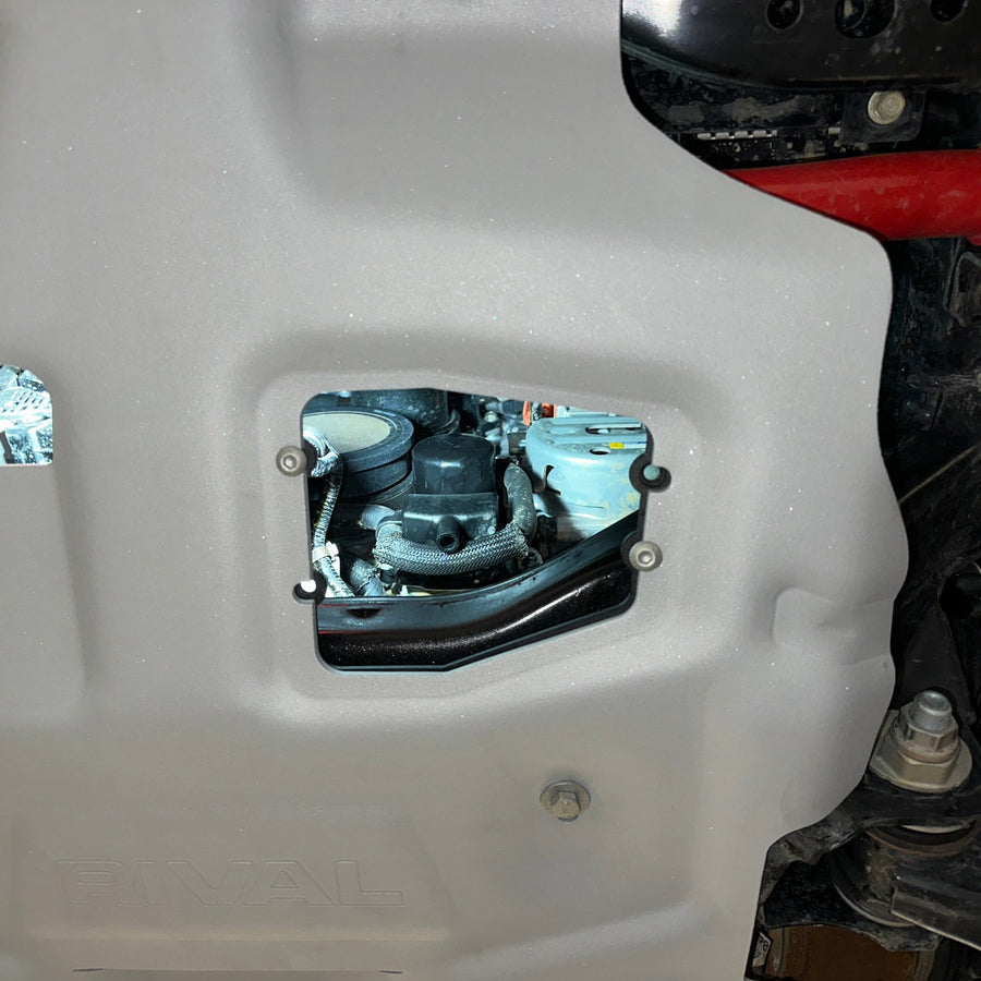 RIVAL Aluminum Engine Skid Plate 2021-2025 Toyota Tundra CrewMax (including Hybrid) | 2022-2025 Toyota Sequoia