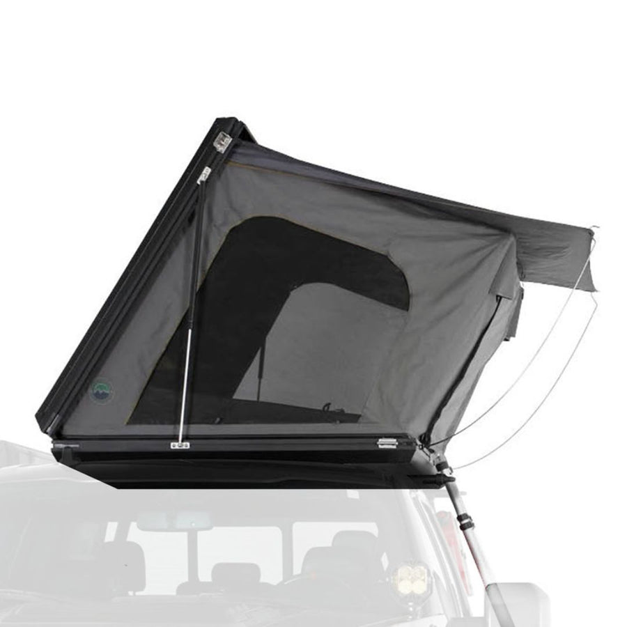 aluminum roof top tent Overland Vehicle Systems - Sidewinder Aluminum Roof Top Tent – 4WD CREW