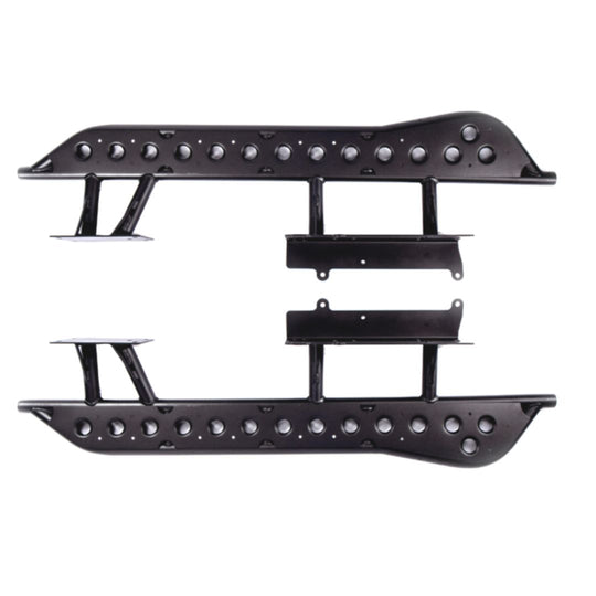 Cali Raised LED - Step Edition Bolt On Rock Sliders Toyota 4Runner 2010-2021