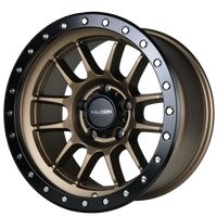 Falcon Wheels T7 - Matte Bronze 17x9 Wheels