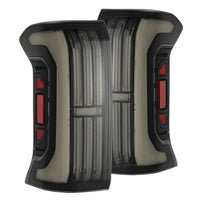 AlphaRex (NOVA-Series) 2024-UP Toyota Tacoma Prismatic LED Tail Lights - Alpha-Black