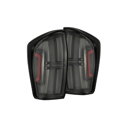 AlphaRex (NOVA-Series) 2016-2023 Toyota Tacoma Prismatic LED Tail Lights - Black