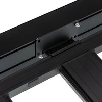 

Black powder-coated aluminum awning housing ARB
