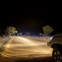 

Die-cast aluminum housing of ARB Intensity V2 spot light