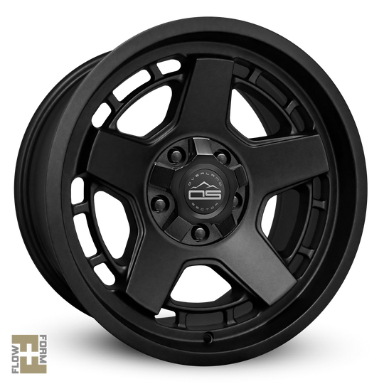 Overland Sector Atlas 17x9 +0 5x120/5x127mm 73.1mm Satin Black