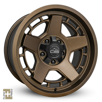 Overland Sector Atlas 17x9 +0 5x120/5x127mm 73.1mm Satin Textured Bronze