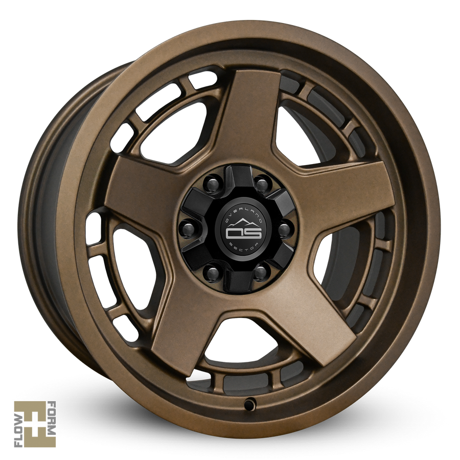 Overland Sector Atlas 17x9 -12 6x135/6x139.7mm 106.2mm Satin Textured Bronze