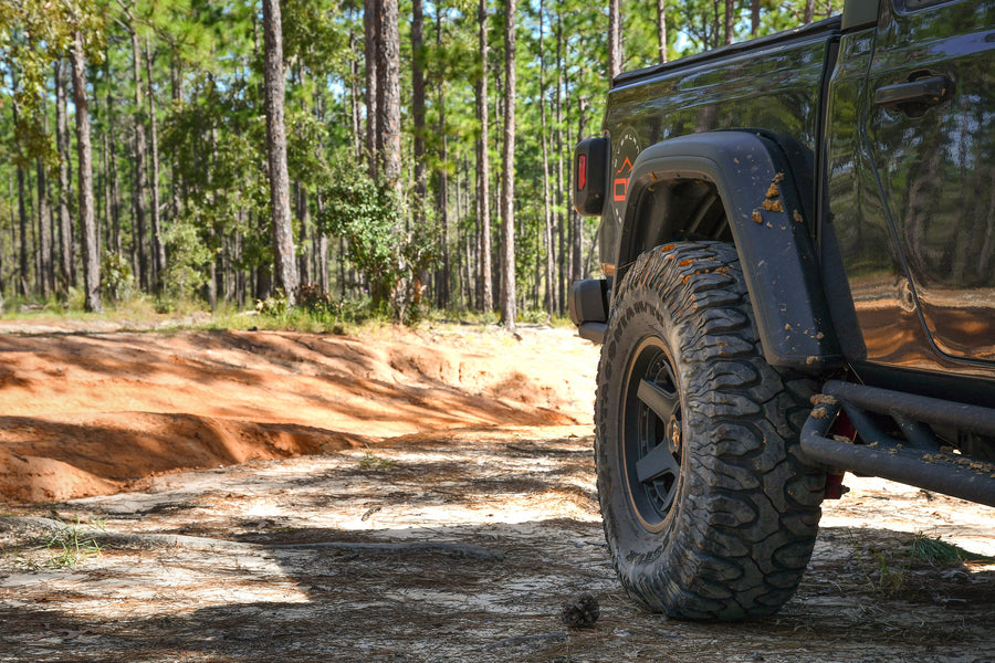 Overland Sector Atlas 17x9 -12 5x114.3/5x127mm 71.5mm Satin Black