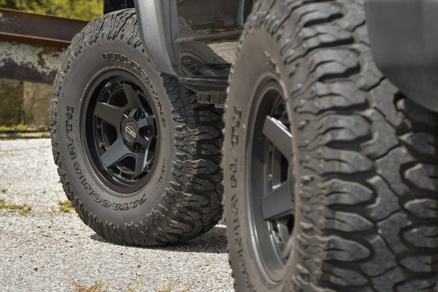 Overland Sector Atlas 17x9 -12 5x114.3/5x127mm 71.5mm Satin Black