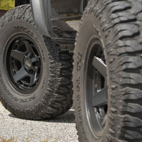 Overland Sector Atlas 17x9 -12 6x135/6x139.7mm 106.2mm Satin Black