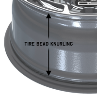 Overland Sector Badlander Forged 17x9 +0 5x139.7mm 108mm Gloss Gun Metal Machined Face