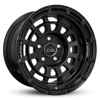 Overland Sector Badlander Forged 17x9 -18 5x127mm 71.5mm All Satin Black