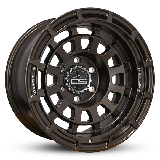 Overland Sector Badlander Forged 17x9 -35 6x139.7mm 106.1mm All Satin Mocha Bronze