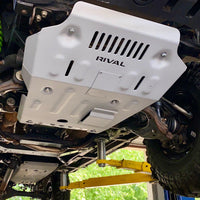 RIVAL Aluminum Engine Skid Plate 2005-2023 Toyota Tacoma 3Gen 4WD including KDSS