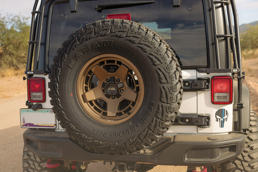 Overland Sector Atlas 17x9 -12 5x114.3/5x127mm 71.5mm Satin Textured Bronze