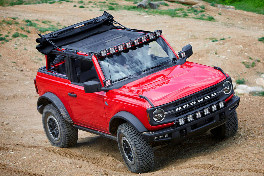Baja Designs - Ford Bronco XL Linkable Roof Mount Light Kit - 2021+