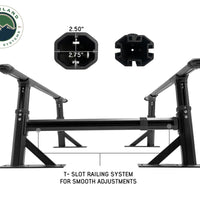 Overland Vehicle Systems - Freedom Rack With Cross Bars and Side Supports