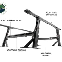 Overland Vehicle Systems - Freedom Rack With Cross Bars and Side Supports